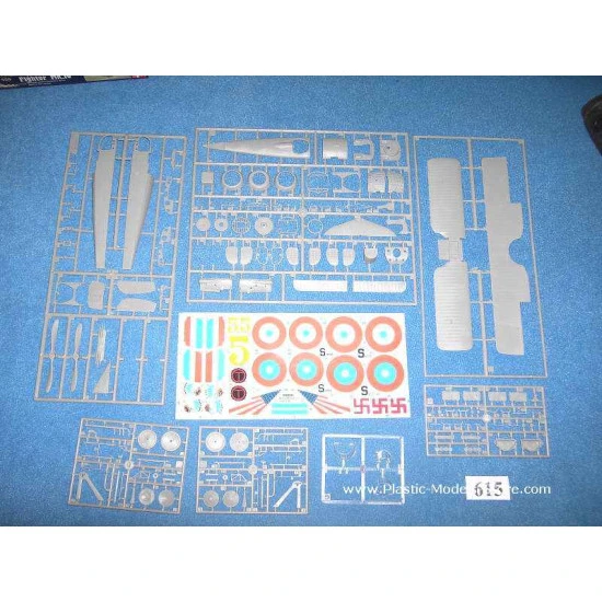 SPAD VII.c1 fighter (Lafayette and U.S.A.A.F Service) WWI 1/32 Roden 615