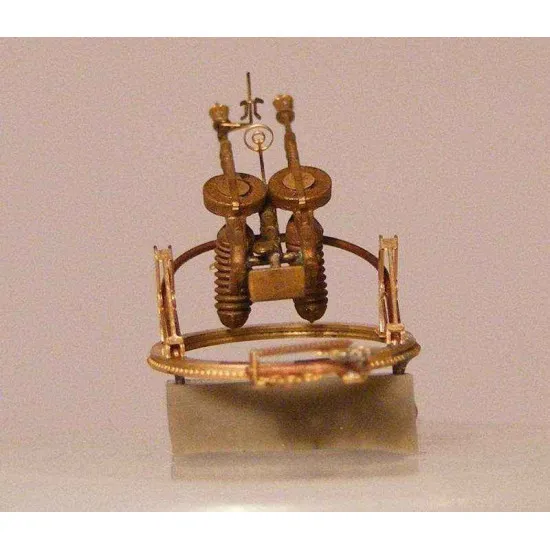 DA-2 DEGTYAREV twin Machine Gun on turret TUR-5 1/72 Mini World 7201