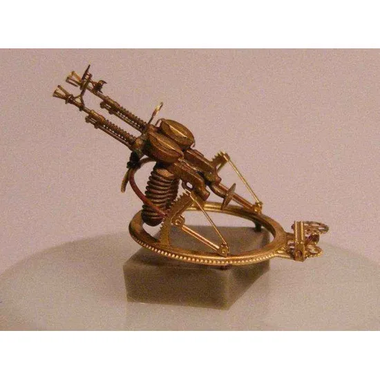 DA-2 DEGTYAREV twin Machine Gun on turret TUR-5 1/72 Mini World 7201