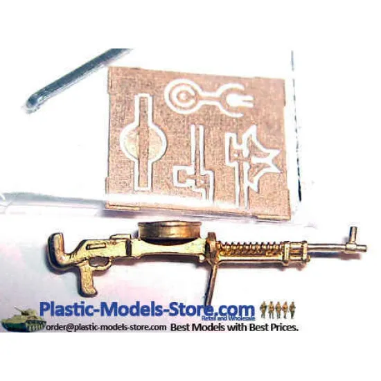 DA DEGTYAREV Aircraft Machine Gun MG 1/72 Mini World 7203