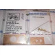 Lewis MK III Aircraft twin machine guns on Scarf ring (turret) Brass 1/72 Mini World 7209