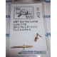 UBT Berezin 12.7 turret heavy machine gun Brass 1/72 Mini World 7210