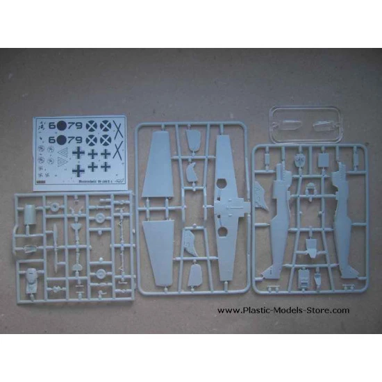 Messerschmitt Bf 109 D-1 german fighter WWII 1/72 Avis 72010