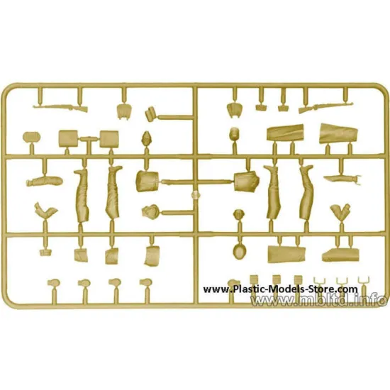 Us Stock Supplies At Last 2 Fig 1/35 Master Box 3553