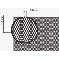 Anti-slip surfaces X-type, 0.6 mm step, embossed lines 135x64mm PE Ace A003