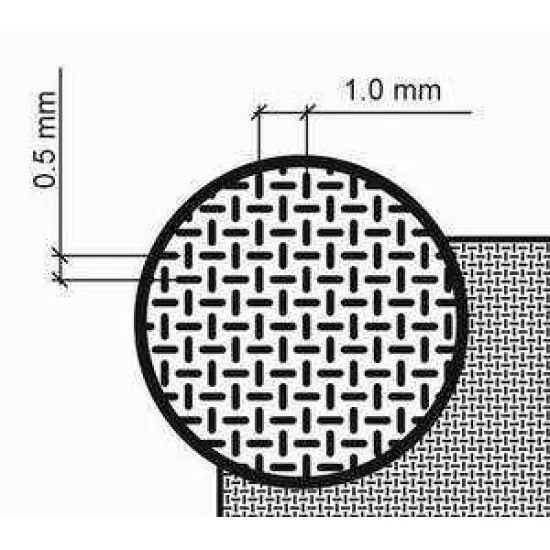 Anti-slip surfaces T-type, 0.5mm step, 110x60mmPE Ace A006