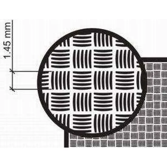 Anti-slip surfaces Modern auto type 80x40mm PE Ace A007