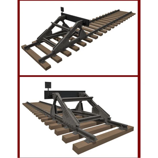 RAILWAY TRACK DEAD END (EUROPEAN GAUGE) 1/35 MINIART 35568