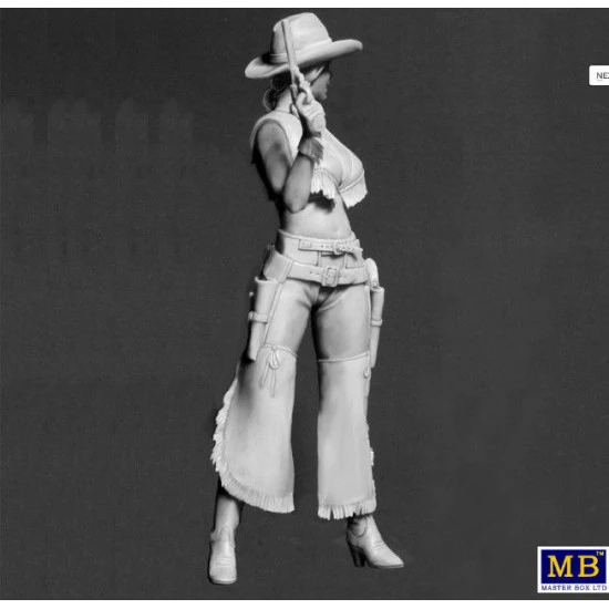 MARSHAL JESSIE - PIN-UP SERIES PLASTIC MODEL KIT 1/24 MASTER BOX 24018