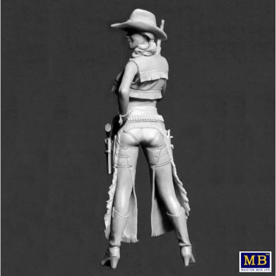 MARSHAL JESSIE - PIN-UP SERIES PLASTIC MODEL KIT 1/24 MASTER BOX 24018