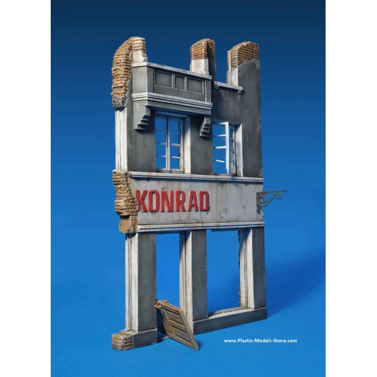 RUINED BUILDING building 1/35 Miniart 35536