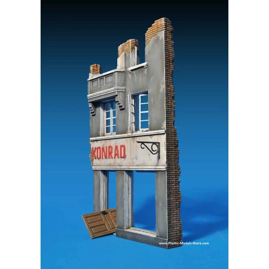 RUINED BUILDING building 1/35 Miniart 35536