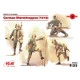 GERMAN STURMTRUPPEN (1918) (4 FIGURES) 1/35 ICM 35692