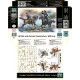 BRITISH AND GERMAN CAVALRYMEN WWI ERA 1/35 MASTER BOX 35184 2 HORSES 2 FIGURES