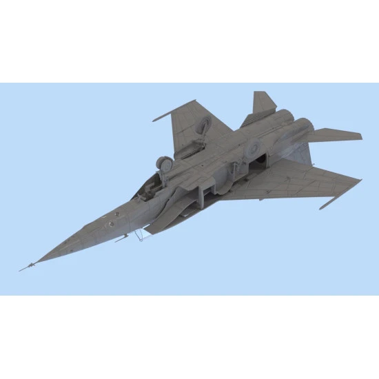 AIRPLANE MIG-25 RBT, SOVIET RECONNAISSANCE PLANE 1/48 ICM 48901