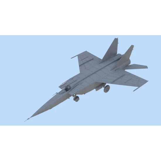 AIRPLANE MIG-25 RBT, SOVIET RECONNAISSANCE PLANE 1/48 ICM 48901