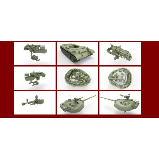 T-54-2 SOVIET MEDIUM TANK. Mod 1949 1/35 MINIART 37004