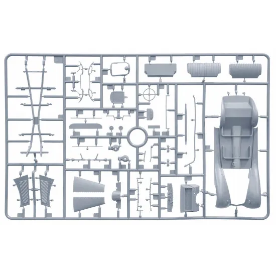 CAR GERMAN PASSENGER CAR TYP 170V SALOON 4 DOORS 1/35 MINIART 38008