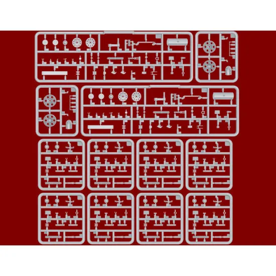 T-34 WHEELS SET 1942 SERIES 1/35 MINIART 35236