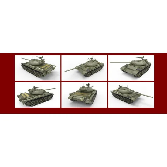 T-54-1 SOVIET MEDIUM TANK Mod 1947 1/35 MINIART 37014