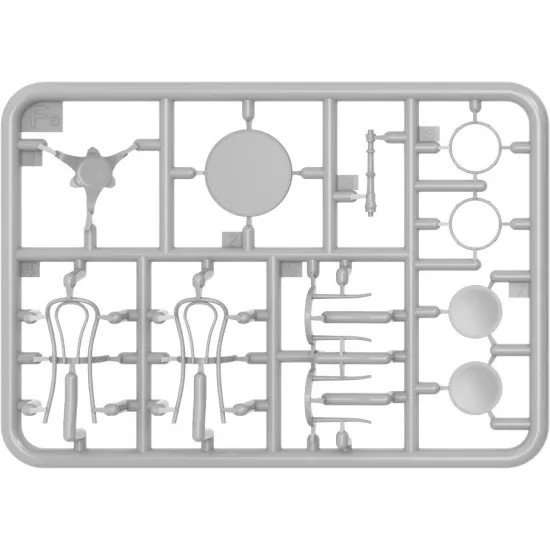 CAFÃ‰ FURNITURE AND CROCKERY 1/35 MINIART 35569