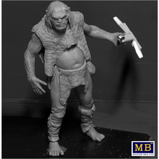 WORLD OF FANTASY GIANT BERGTROLL PLASTIC MODEL KIT 1/24 MASTER BOX 24014