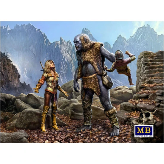 WORLD OF FANTASY THIS IS MY LAND PLASTIC MODEL KIT 1/24 MASTER BOX 24011