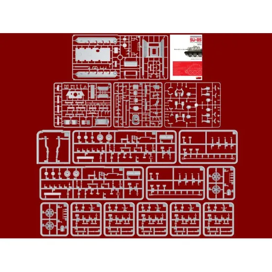 SU-85 SOVIET SPG MOD. 1943 W/CREW ( EARLY PRODUCTION ) 1/35 MINIART 35178