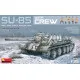 SU-85 SOVIET SPG MOD. 1943 W/CREW ( EARLY PRODUCTION ) 1/35 MINIART 35178