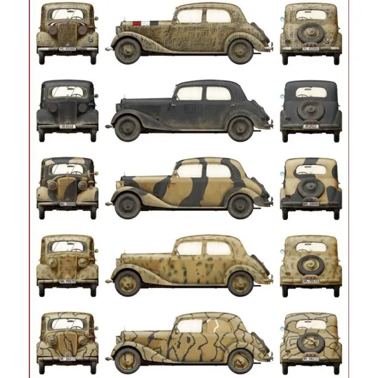 PERSONENWAGEN TYP 170V SALOON MINIART 1/35 35203