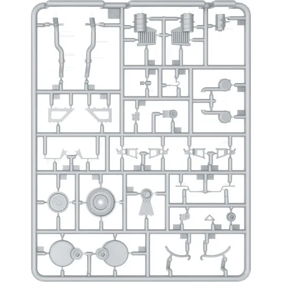 T-34 ENGINE V-2-34 TRANSMISSION SET 1/35 MINIART 35205
