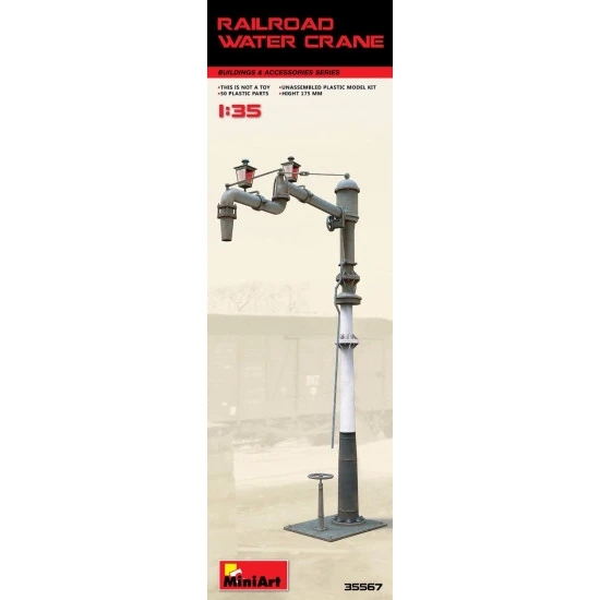 RAILROAD WATER CRANE 1/35 MINIART 35567 RAILROAD WATER CRANE 1/35 MINIART 35567
