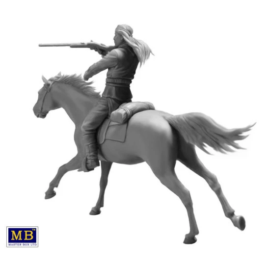 APACHE ATTACK. INDIAN WARS SERIES, KIT No.1 1/35 MASTER BOX 35188