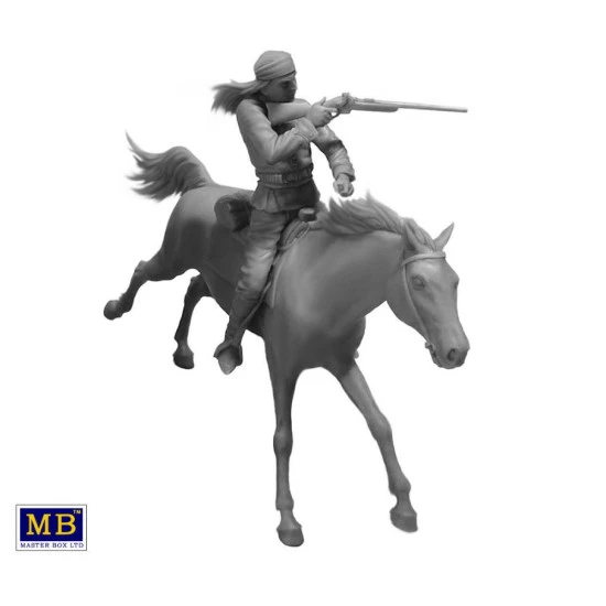 APACHE ATTACK. INDIAN WARS SERIES, KIT No.1 1/35 MASTER BOX 35188