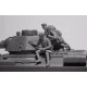 PLASTIC MODEL FIGURE SOVIET TANK RIDERS 1943-1945 4 FIGURES 1/35 ICM 35640