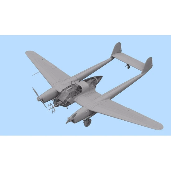 PLASTIC MODEL AIRPLANE FW 189A-1 WWII GERMAN NIGHT FIGHTER 1/72 ICM 72293