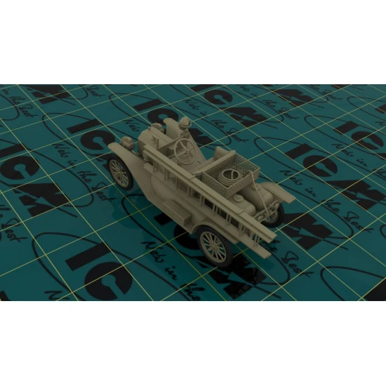 MODEL T 1914 FIRETRUCK, AMERICAN CAR 1/24 ICM 24004