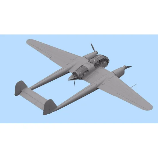 FW 189A-2, WWII GERMAN RECONNAISSANCE PLANE 1/72 ICM 72292