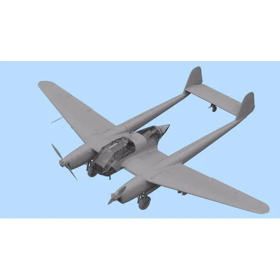 FW 189A-2, WWII GERMAN RECONNAISSANCE PLANE 1/72 ICM 72292