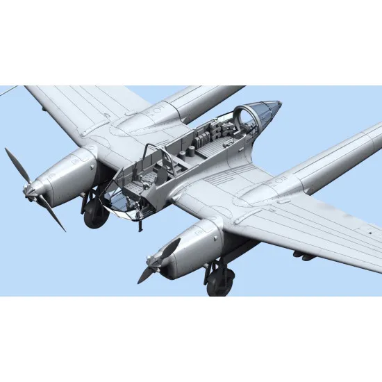 FW 189A-1, WWII GERMAN RECONNAISSANCE PLANE 1/72 ICM 72291