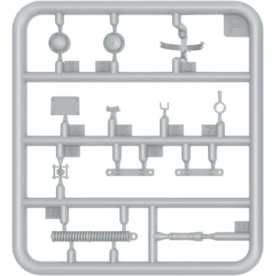 T-34 WHEELS SET, 1943-44 SERIES 1/35 MINIART 35242