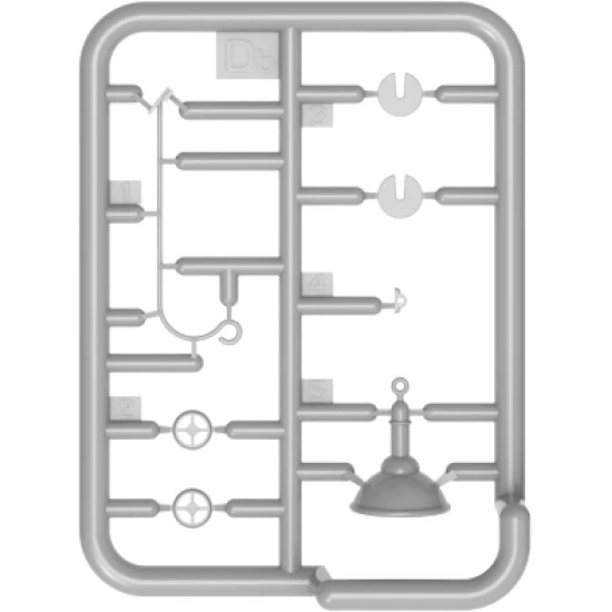 RAILROAD POWER POLES AND LAMPS 1/35 MINIART 35570