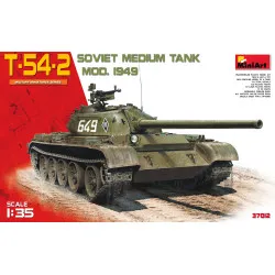T-54-2 SOVIET MEDIUM TANK MODIFICATION 1949 1/35 MINIART 37012