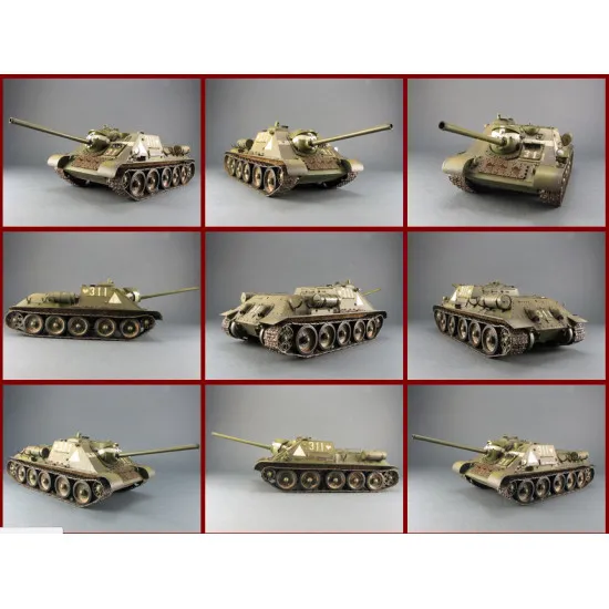 SOVIET SU-85 MOD. 1944, EARLY PRODUCTION INTERIOR KIT 1/35 MINIART 35204