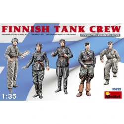 WW II MILITARY MINIATURES SERIES FINNISH TANK CREW 1/35 MINIART 35222