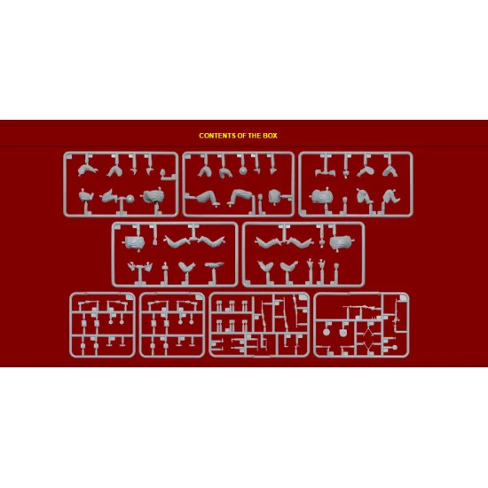 SOVIET ASSAULT INFANTRY (WINTER CAMOUFLAGE CLOAKS) 1/35 MINIART 35226