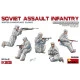 SOVIET ASSAULT INFANTRY (WINTER CAMOUFLAGE CLOAKS) 1/35 MINIART 35226