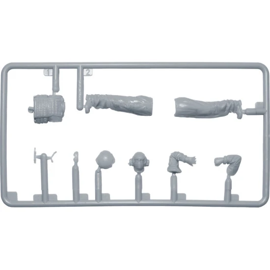PLASTIC KIT MILITARY MINIATURES SERIES USMC TANK CREW 1/35 MINIART 37008