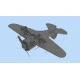 PLASTIC MODEL AIRPLANE I-16 TYPE 28, WWII SOVIET FIGHTER 1/48 ICM 48098