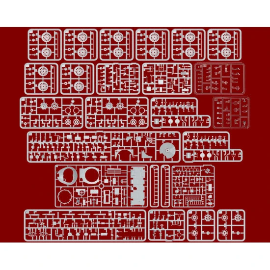 T-54B SOVIET MEDIUM TANK, EARLY PRODUCTION 1/35 MINIART 37011